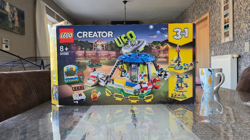 Lego set 31095 kermisattractie draaimolen, Lego, Ophalen of Verzenden, Zo goed als nieuw, Inclusief instructies