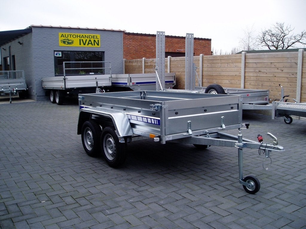 Aanhangwagen dubbelas 750 kg NIEUW PROMO!! -20%!, Auto diversen, Aanhangwagen-onderdelen, Ophalen, Nieuw