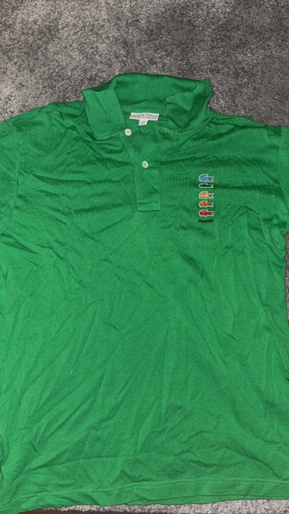 Polo Lacoste x Polaroïd, Vêtements | Hommes, Enlèvement, Comme neuf