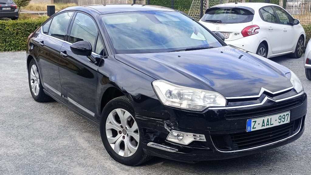 Citroen c5 ., Auto's, Voorwielaandrijving, Zwart, 4 cilinders, Leder en Stof