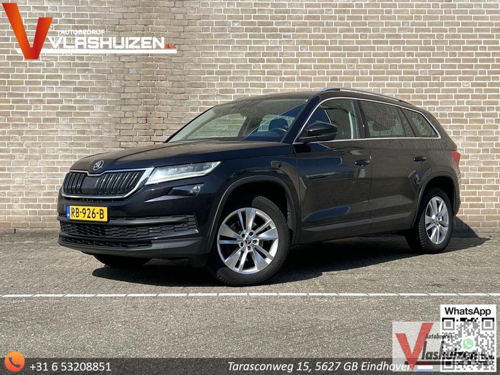 Skoda Kodiaq 2.0 TDI Ambition Business | € 10.950,- NETTO! |, Auto's, Skoda, Automaat, Zwart, Adaptieve lichten, Bedrijf