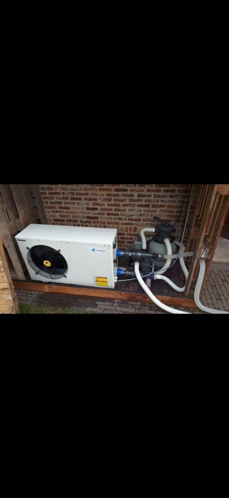 Warmtepomp,zandfilter voor zwembad, Tuin en Terras, Ophalen