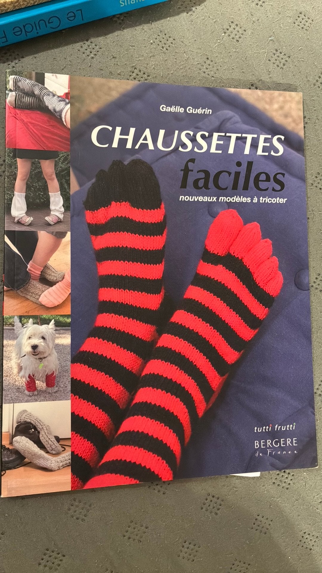 Livre chausette a tricoter facile neuf, Envoi, Comme neuf