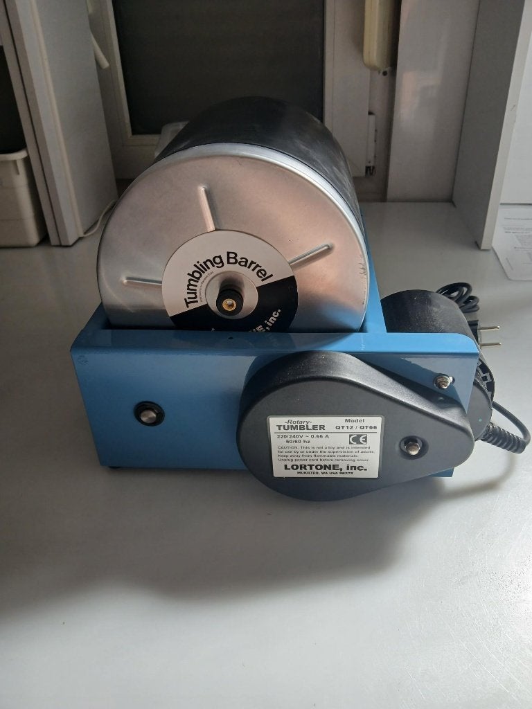 Lortone QT-12 Polijsttrommel 4,3L, Bijoux, Sacs & Beauté, Pierres précieuses, Enlèvement ou Envoi, Neuf