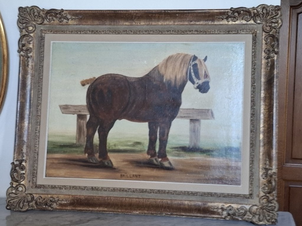 Schilderij, Enlèvement, Classique, Animaux