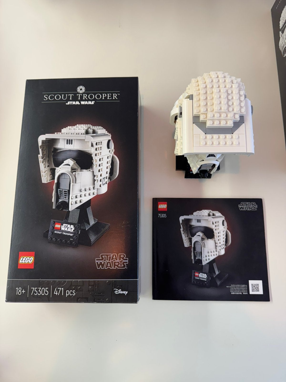 Le casque du Scout Trooper 75350, Verzamelen, Star Wars, Ophalen, Zo goed als nieuw, Overige typen
