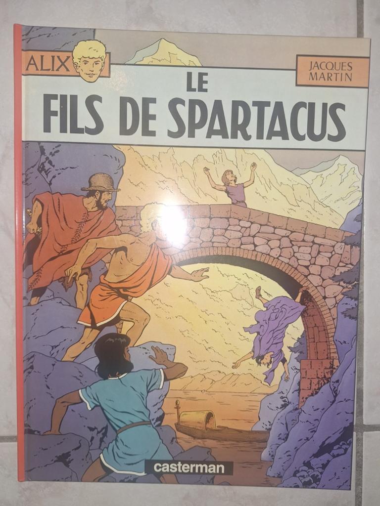 Alix Le Fils de Spartacus, Une BD, Utilisé