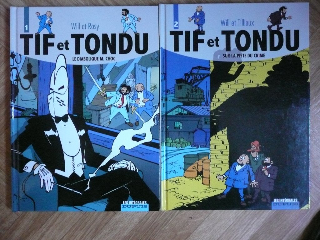 TIF ET TONDU INTEGRALES 1 ET 2 -  EO NEUF, Neuf, Plusieurs BD, Enlèvement ou Envoi, Will & Tillieux