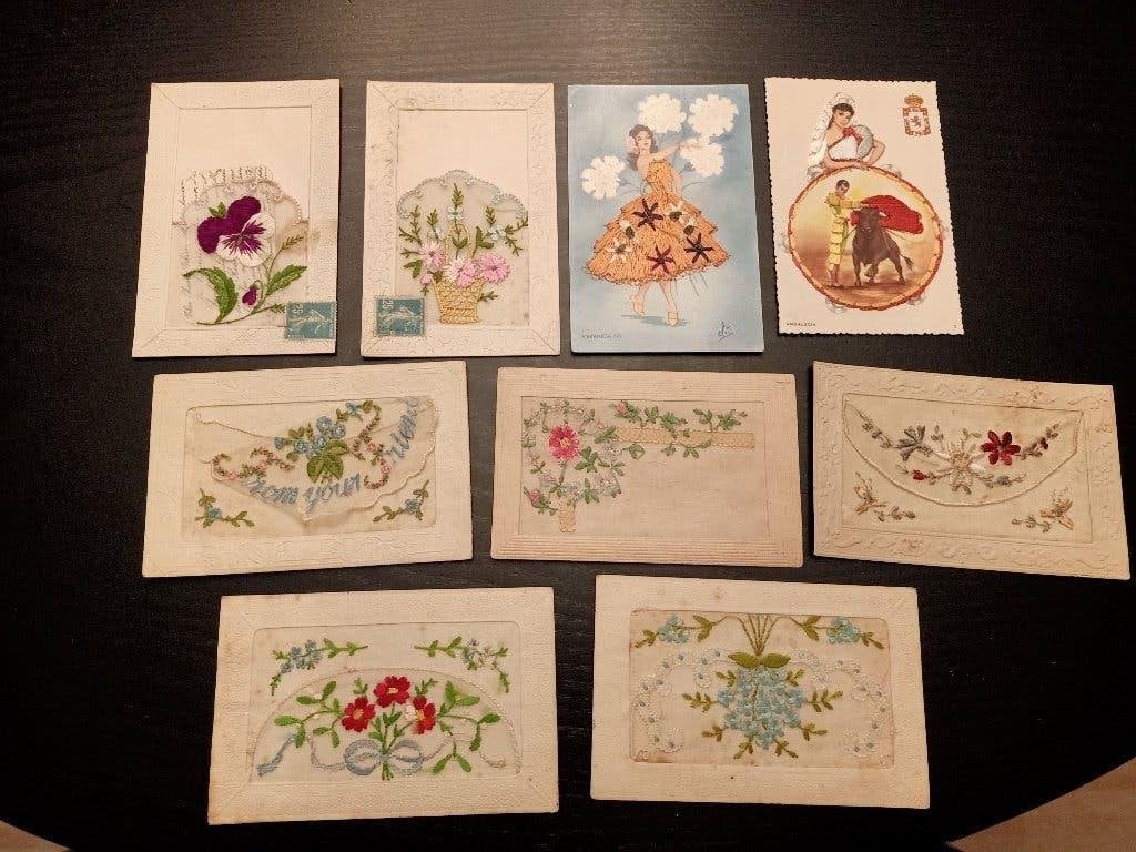 9 geborduurde fantasie, Ophalen of Verzenden