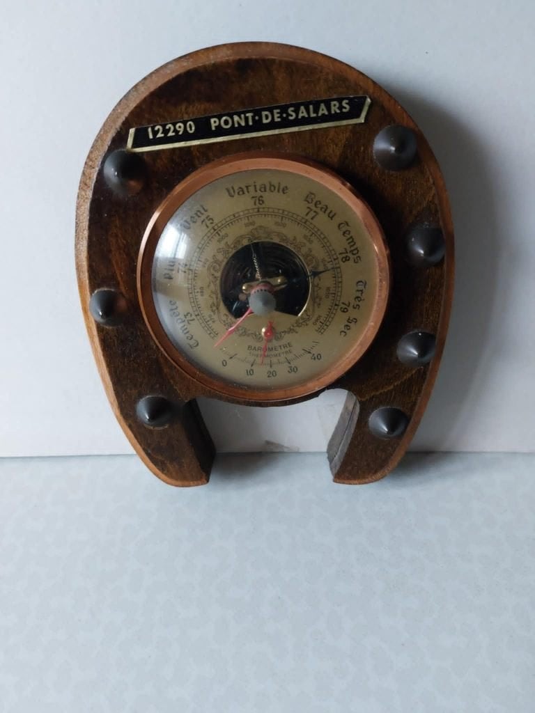 Barometer ook temperatuur, Audio, Tv en Foto, Ophalen, Zo goed als nieuw, Barometer