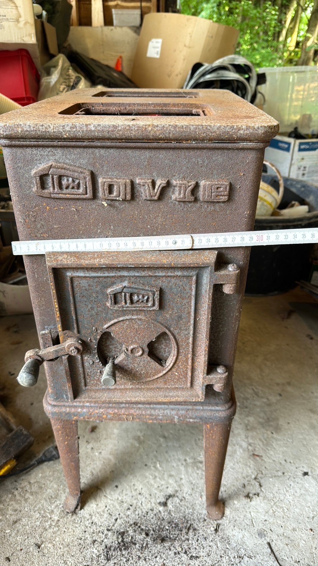 Dovre kachel, Ophalen, Gebruikt, Vrijstaand