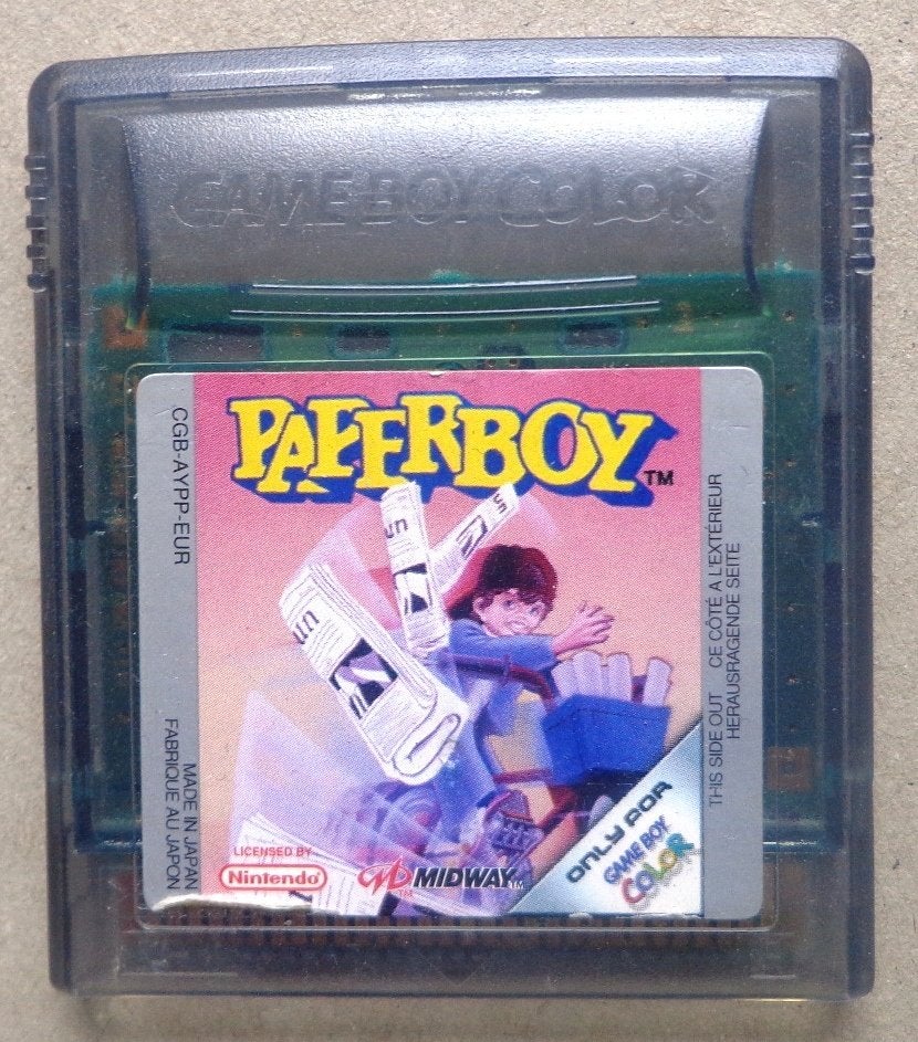 Paperboy voor de Gameboy Color en Advance, Games en Spelcomputers, Games | Nintendo Game Boy, Ophalen of Verzenden, Gebruikt