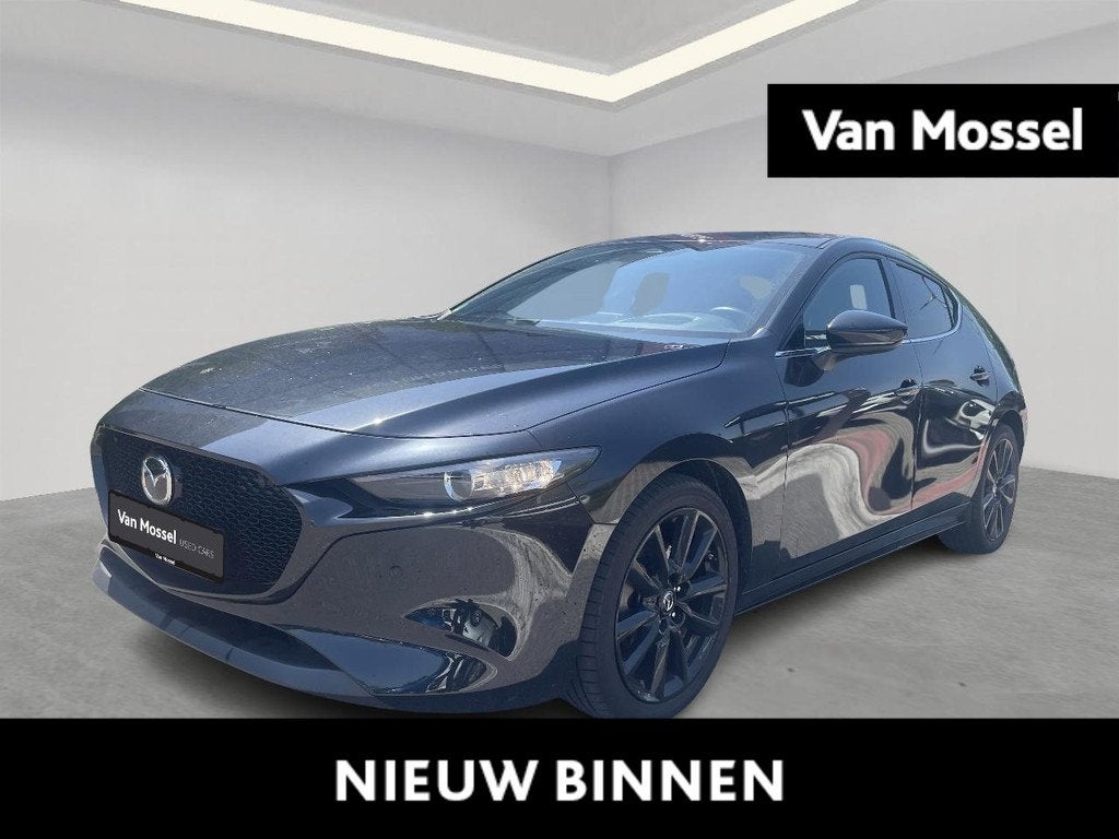 Mazda 3 Mazda 3, Auto's, Mazda, Bedrijf, Te koop, Hybride Elektrisch/Benzine, Stadsauto, 5 deurs, Automaat, Zwart, Zwart, Stof