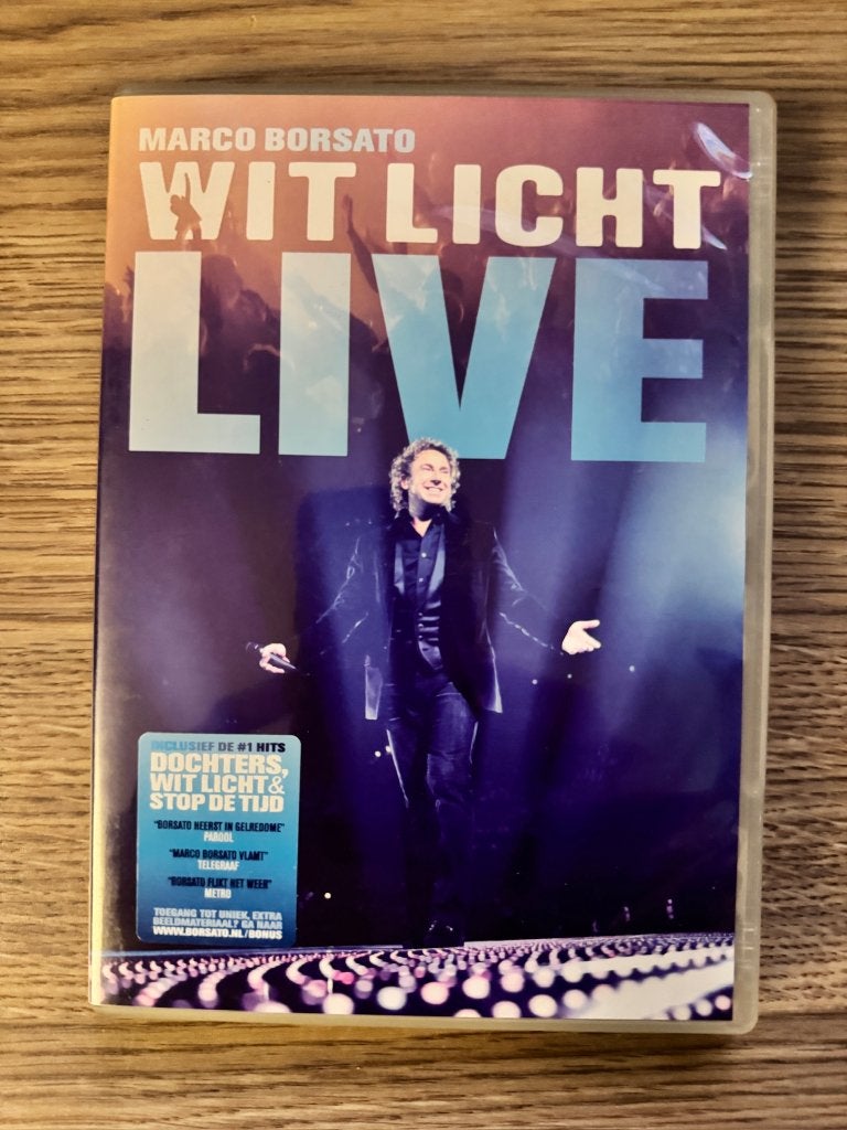 Wit Licht Live (Marco Borsato), Ophalen of Verzenden