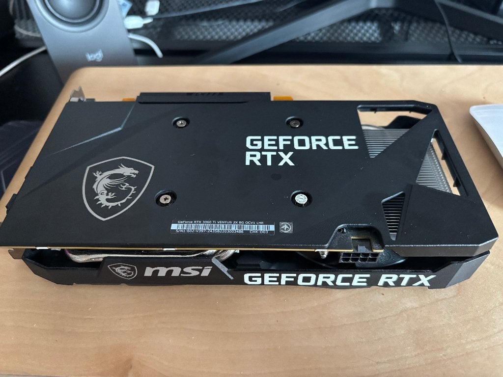 Geforce RTX 3060 Ti, Informatique & Logiciels, Cartes vidéo, Enlèvement ou Envoi, GDDR6, PCI-Express 4, Comme neuf