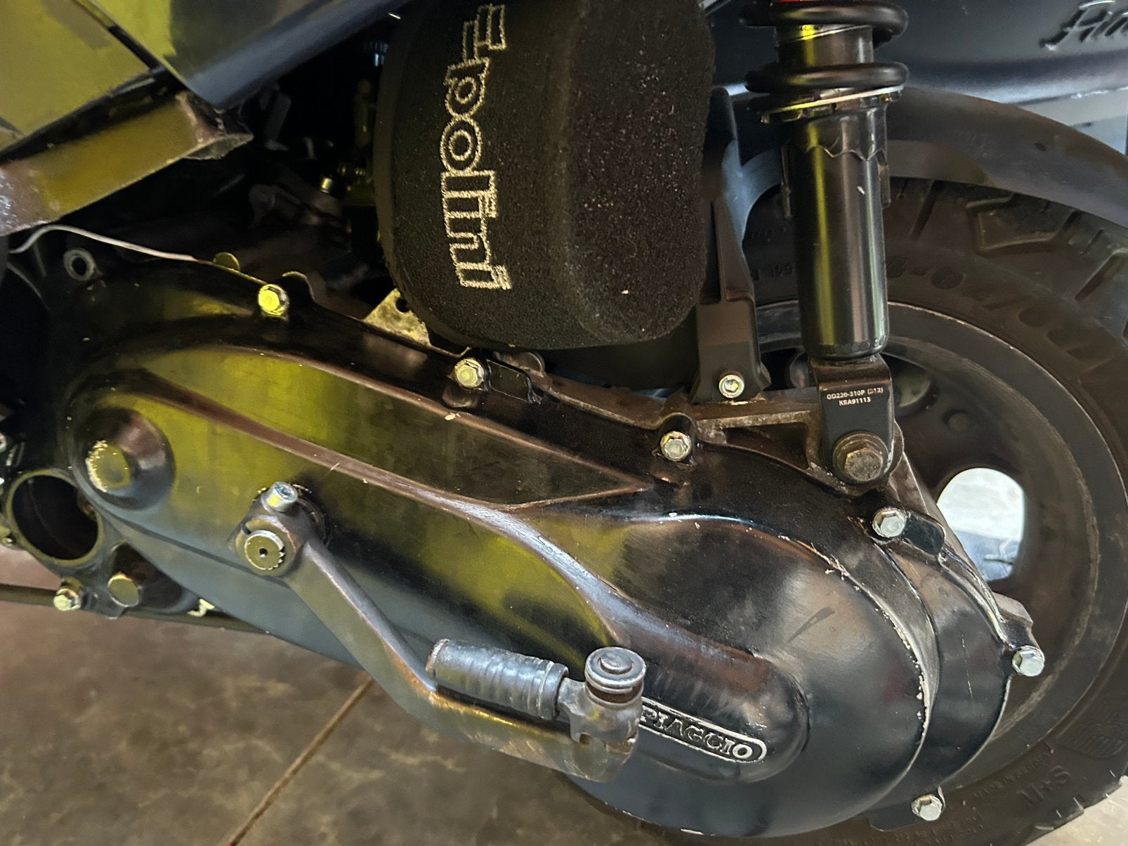 Piaggio 70cc 2t blok, Motoren, Ophalen of Verzenden