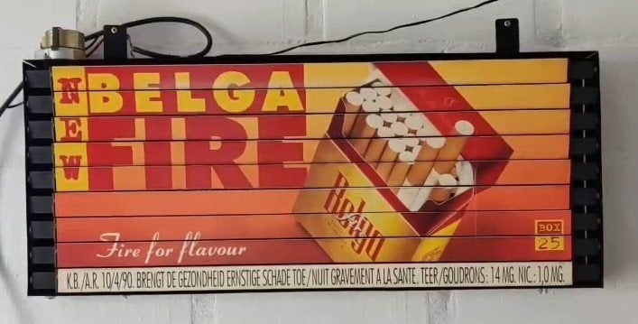 Zeldzame wisselreclame – Marlboro / Belga / Peter Stuyvesant, Enlèvement ou Envoi, Autres types