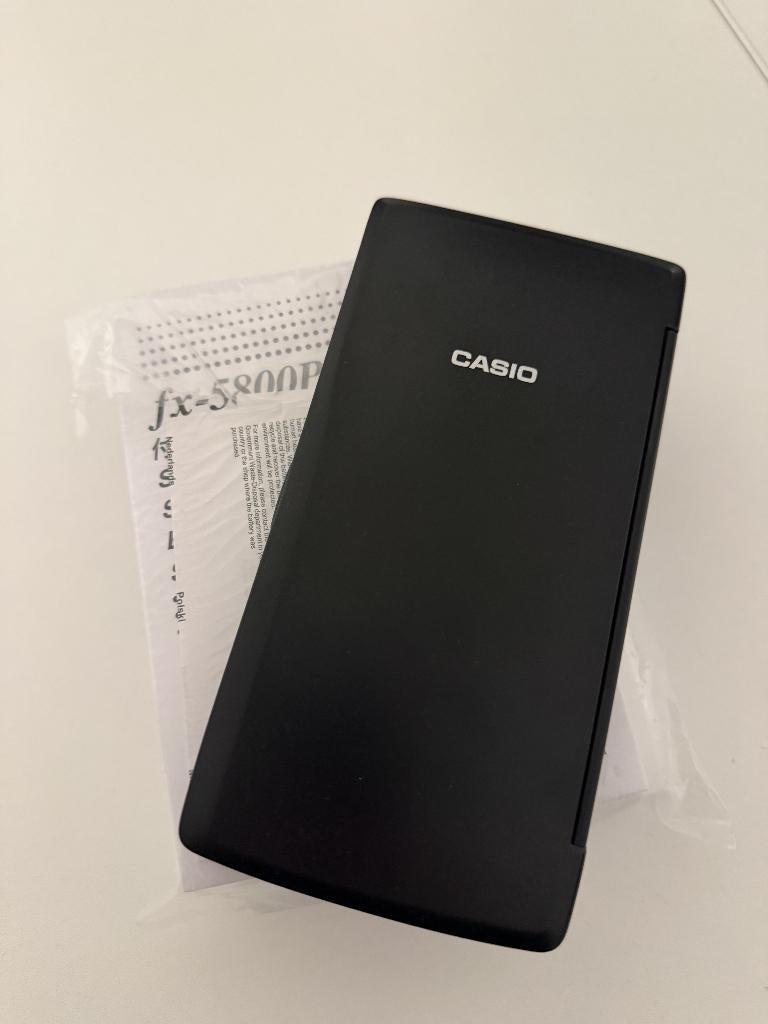 Casio FX-5800 P - Wetenschappelijke rekenmachine, Ophalen, Zo goed als nieuw