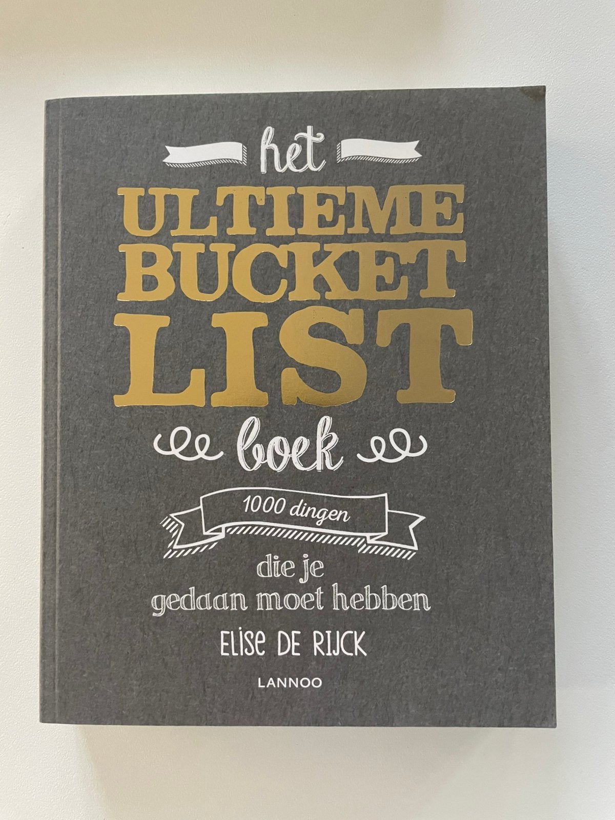 ultieme bucket list boek:dingen die je moet gedaan hebben, Livres, Envoi, Comme neuf