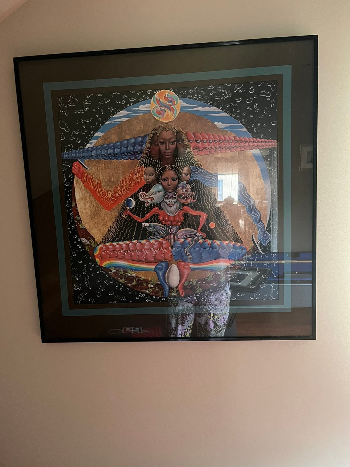Reproduction du tableau « Time », Antiquités & Art, Enlèvement