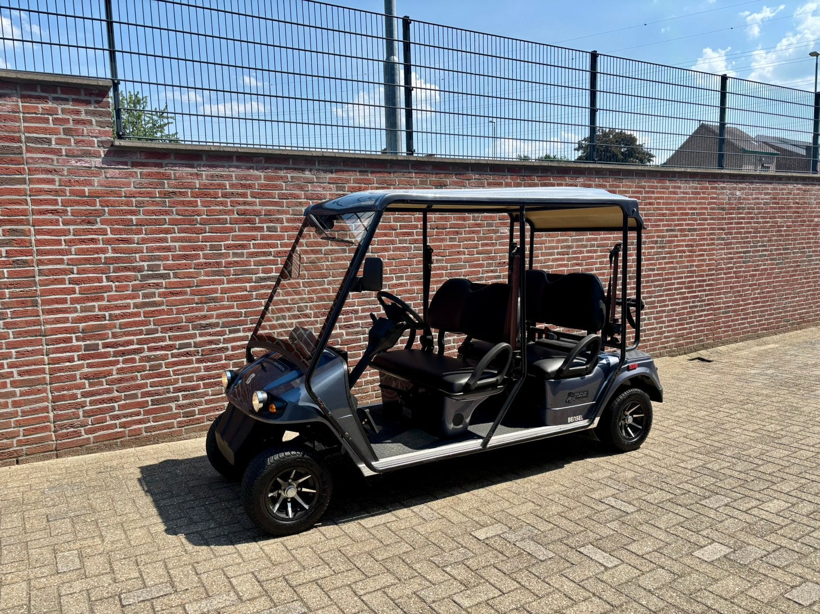 Belle voiturette de golf électrique 4 places avec plaque, Enlèvement ou Envoi, Comme neuf, Voiturette de golf