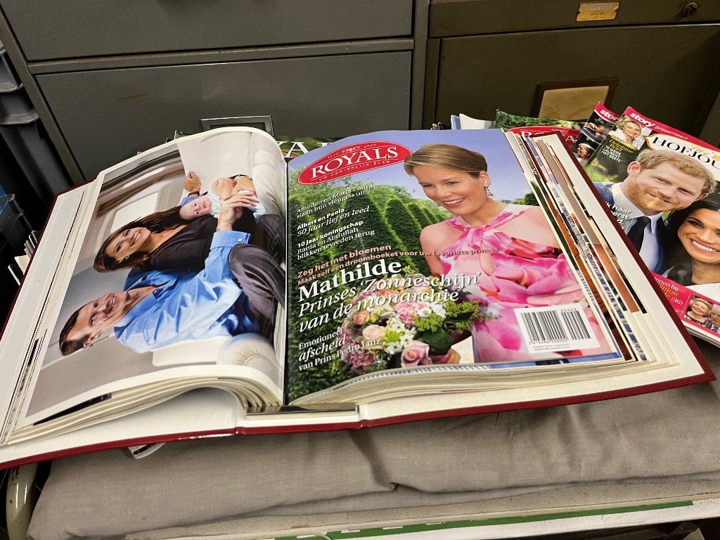Royals tijdschriften allerlei koningshuis, Verzamelen, Ophalen, Gebruikt, Tijdschrift of Boek