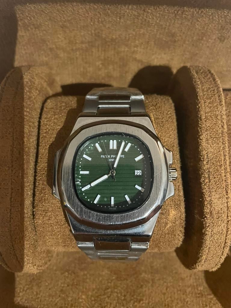 Green PP horloge, Overige merken, Staal, Staal, Polshorloge
