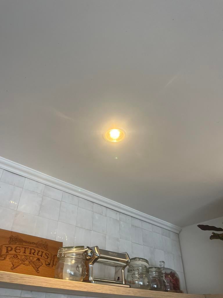 Planfond spots, Ophalen, Metaal of Aluminium, Zo goed als nieuw, Led