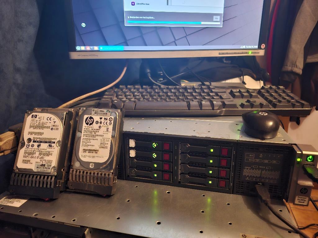 HP server DL380 G8 !! 352Gb RAM, 2 Xeon E5-2680 !!, Computers en Software, Ophalen, 5 TB, 2 tot 3 Ghz, 512 GB