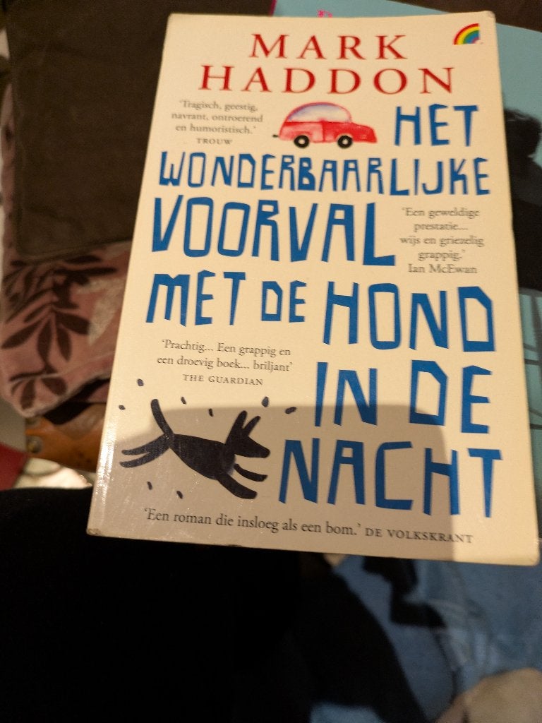Het wonderbaarlijke voorval met de hond in de nacht, Livres, Enlèvement ou Envoi, Comme neuf, Mark haddon