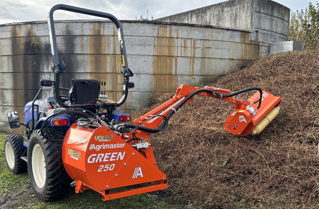 Bras débroussaileuse Agrimaster Greenshark 250, Jardin & Terrasse, Débroussailleuses, Comme neuf, Essence, 50 cm ou plus, Enlèvement