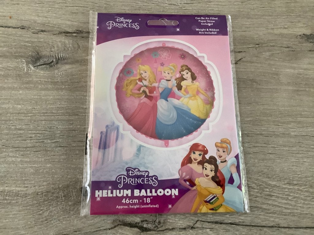 Ballon Hellium Disney Princessen (Nouveau) (46 cm), Enlèvement ou Envoi, Neuf, Décoration