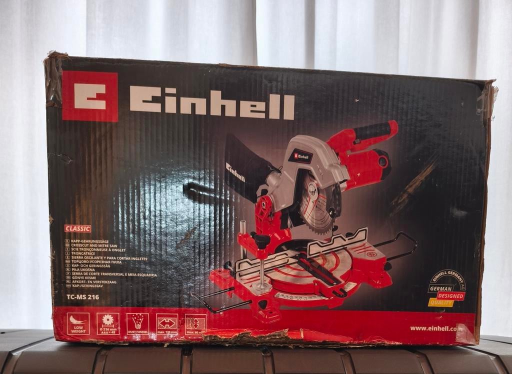 Einhell TC-MS 216 afkortzaag, Ophalen