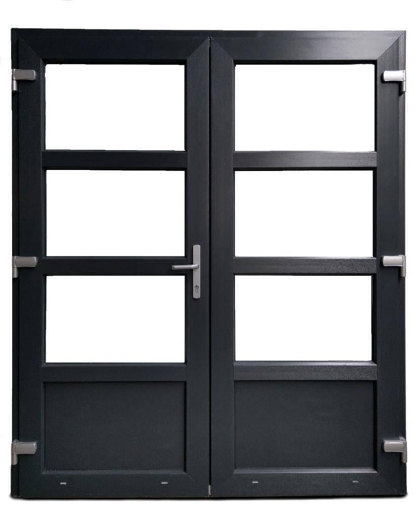 Porte extérieure en plastique avec cadre — En stock | Prix, Bricolage & Construction, Châssis & Portes coulissantes, Enlèvement ou Envoi