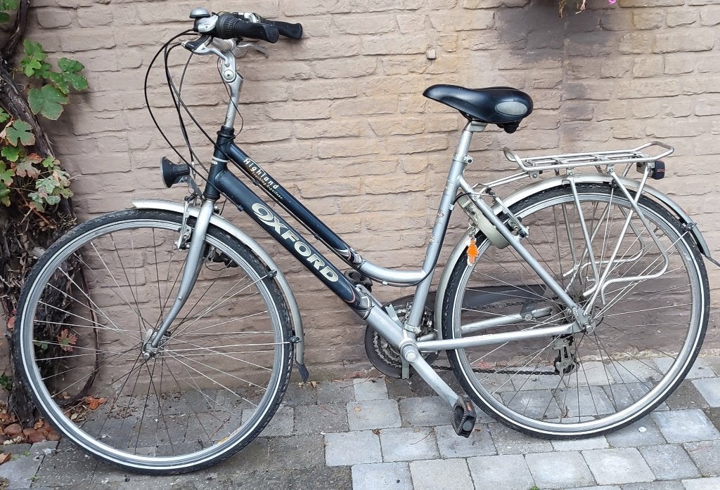damesfiets, 47 tot 50 cm, Versnellingen, Zo goed als nieuw, Schijfrem