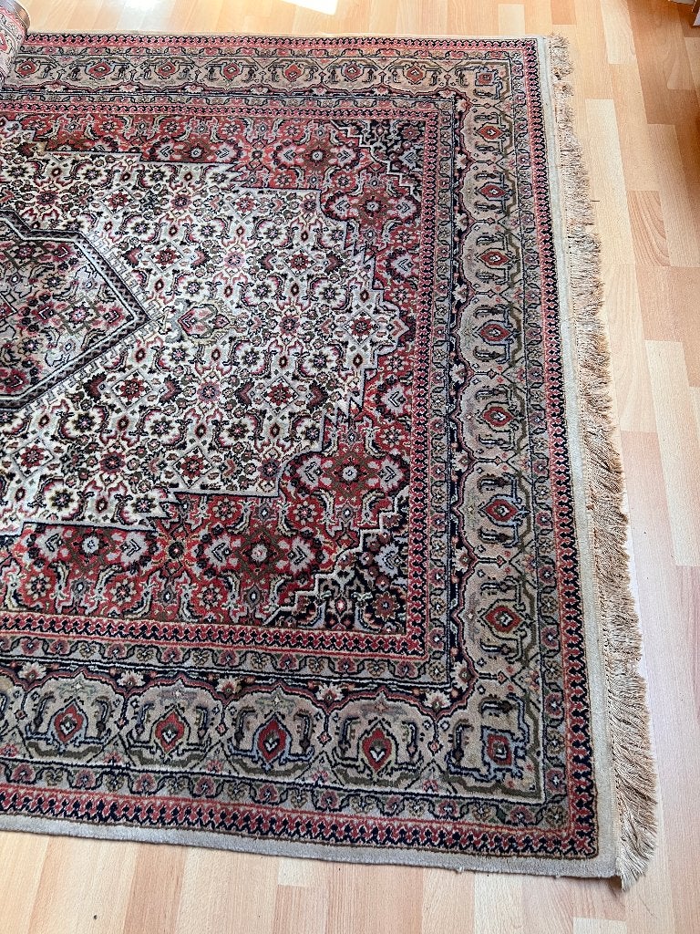handgeknoopt tapijt, Maison & Meubles, Rouge, 200 cm ou plus, Perzisch, 150 à 200 cm