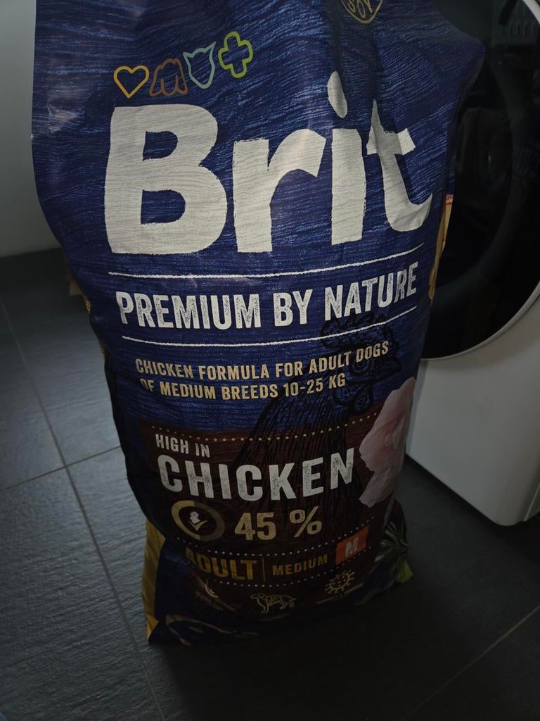Brit premium by nature Brokken 19 kg., Dieren en Toebehoren, Ophalen of Verzenden