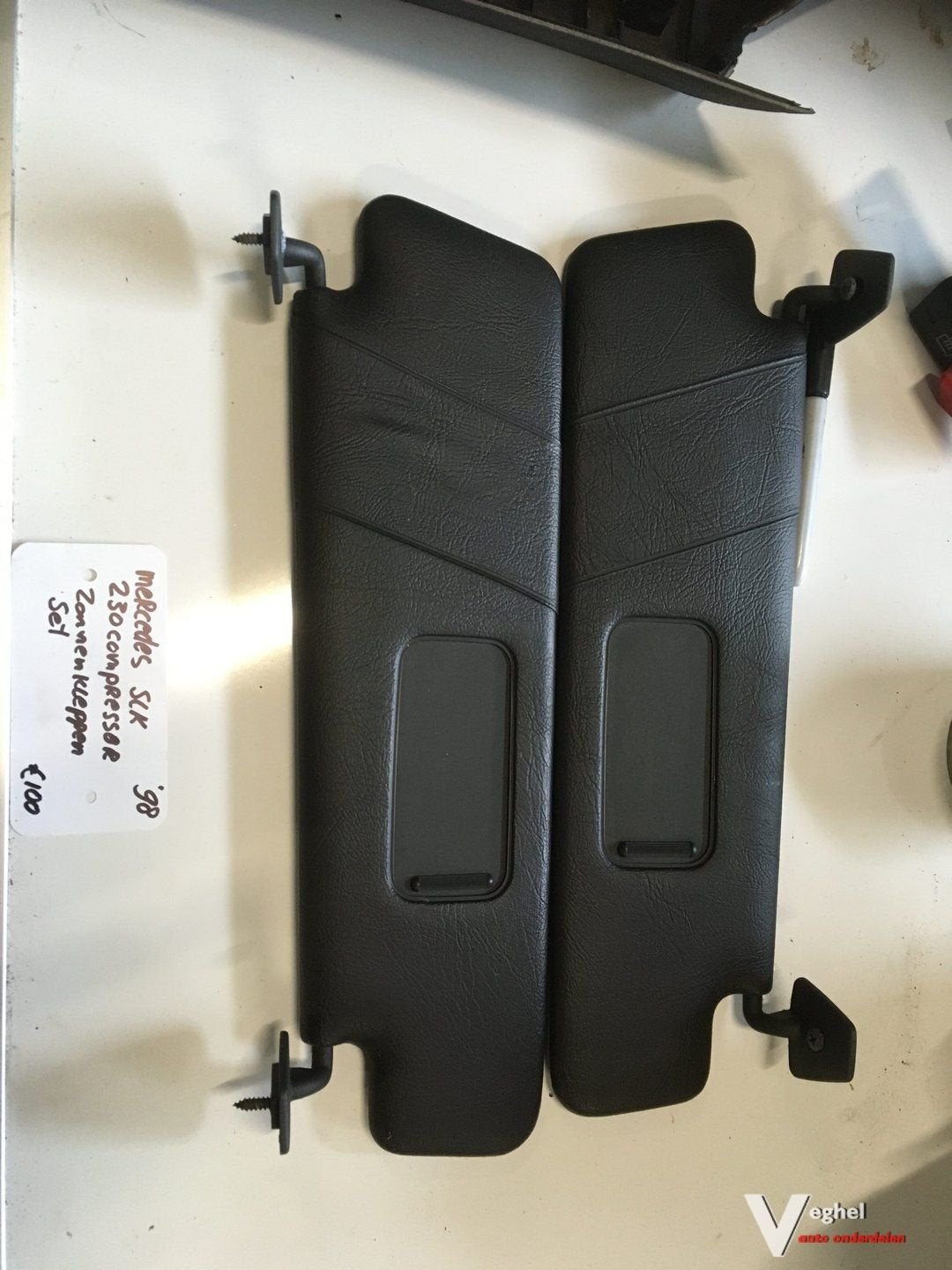 Mercedes SLK 230 compressor 1998 Zonnekleppen set, -, Utilisé, -, -