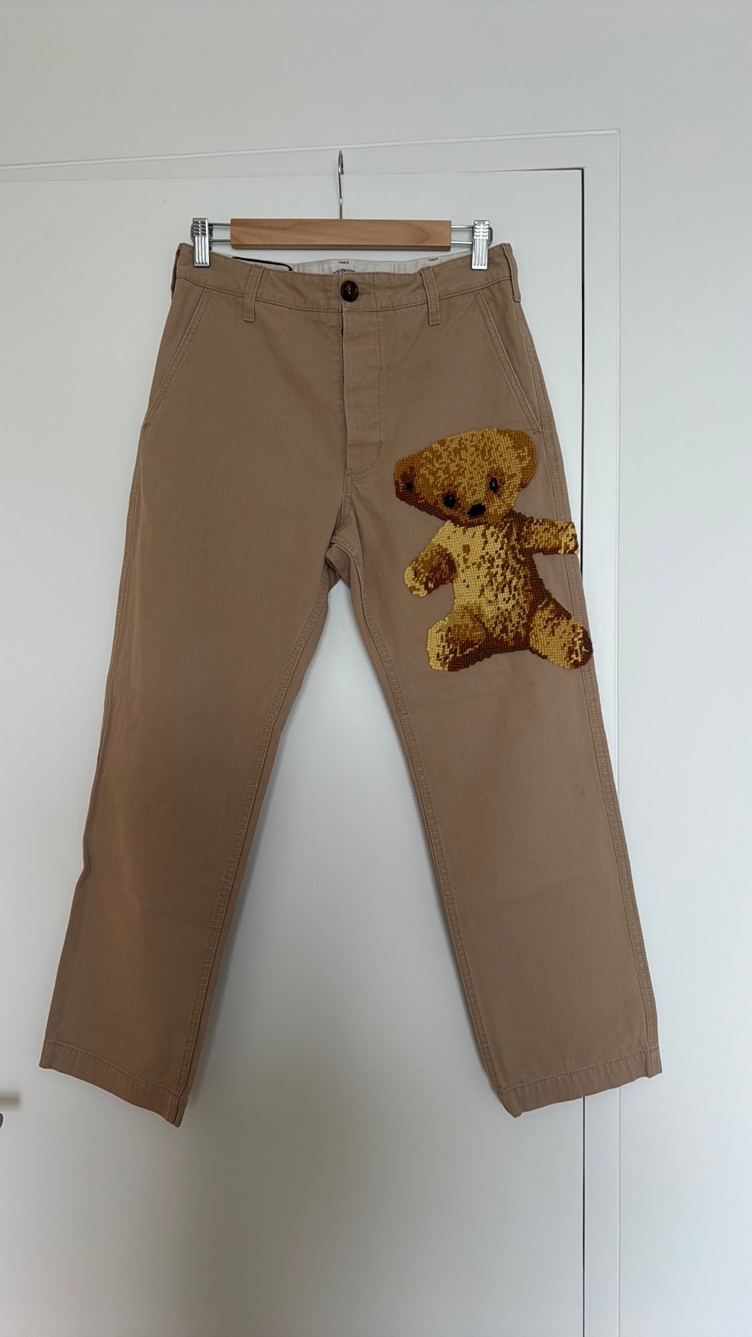 Pantalon Gucci Authentic, taille S, Enlèvement ou Envoi, Comme neuf, Beige