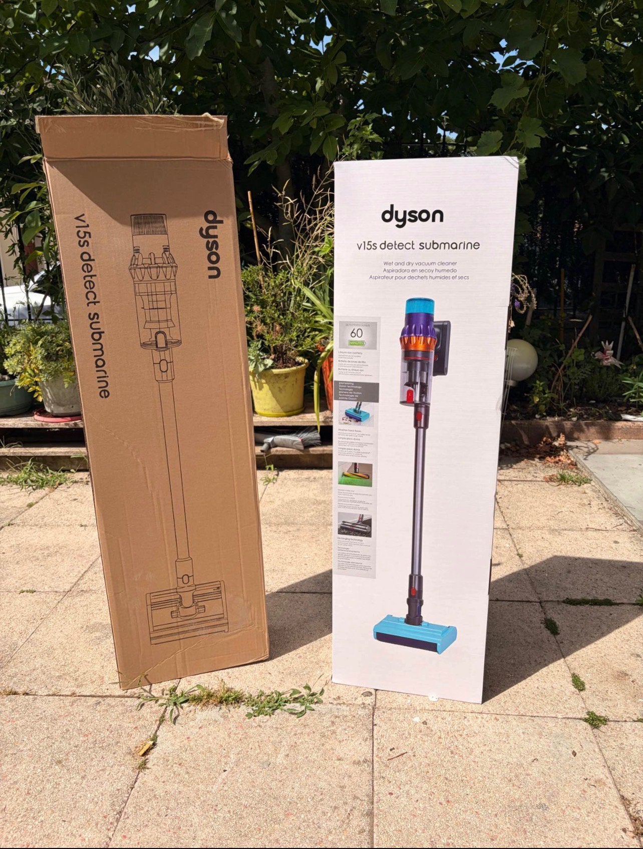 Dyson V15 Detect Absolute, Electroménager, Aspirateurs, Comme neuf, Enlèvement ou Envoi