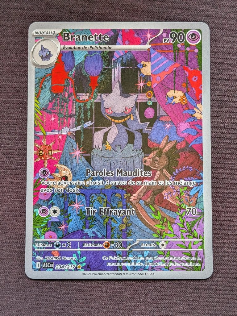 Branette 234/217 FR (carte Pokémon), Hobby & Loisirs créatifs, Enlèvement ou Envoi, Comme neuf, Cartes en vrac