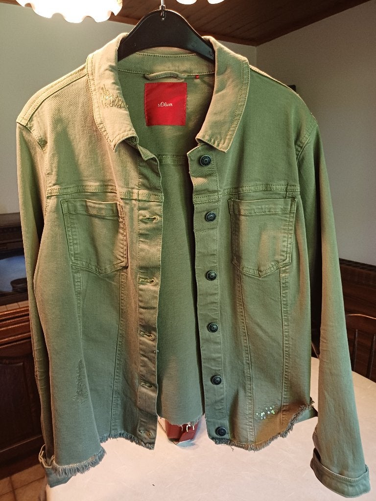 Dames jeansvest s.Oliver   maat 44, Kleding | Dames, Ophalen of Verzenden, Nieuw, Maat 42/44 (L)