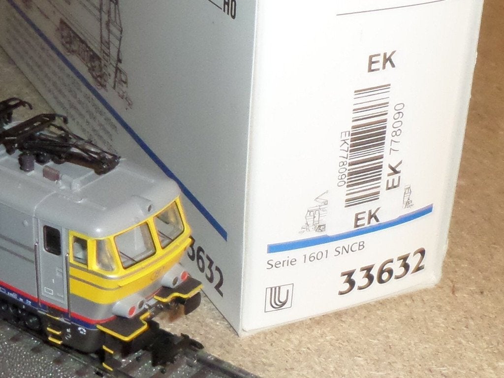 MARKLIN HO NMBS NMBS elektrische trein met „Marklin” 33632, Hobby en Vrije tijd, Modeltreinen | H0, Verzenden, Zo goed als nieuw