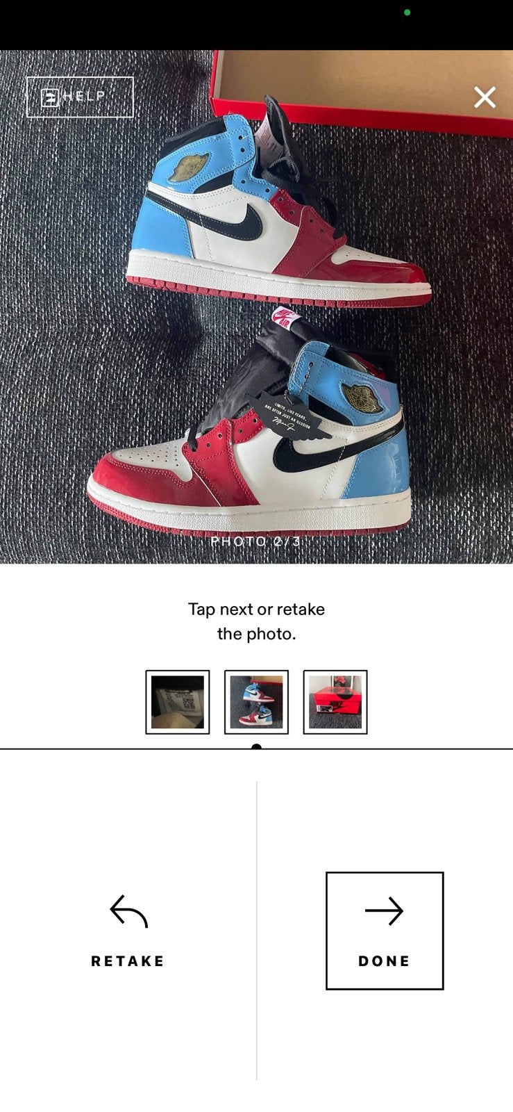 Air Jordan 1 retro high OG ‘Fearless’, Ophalen, Nieuw, Schoenen