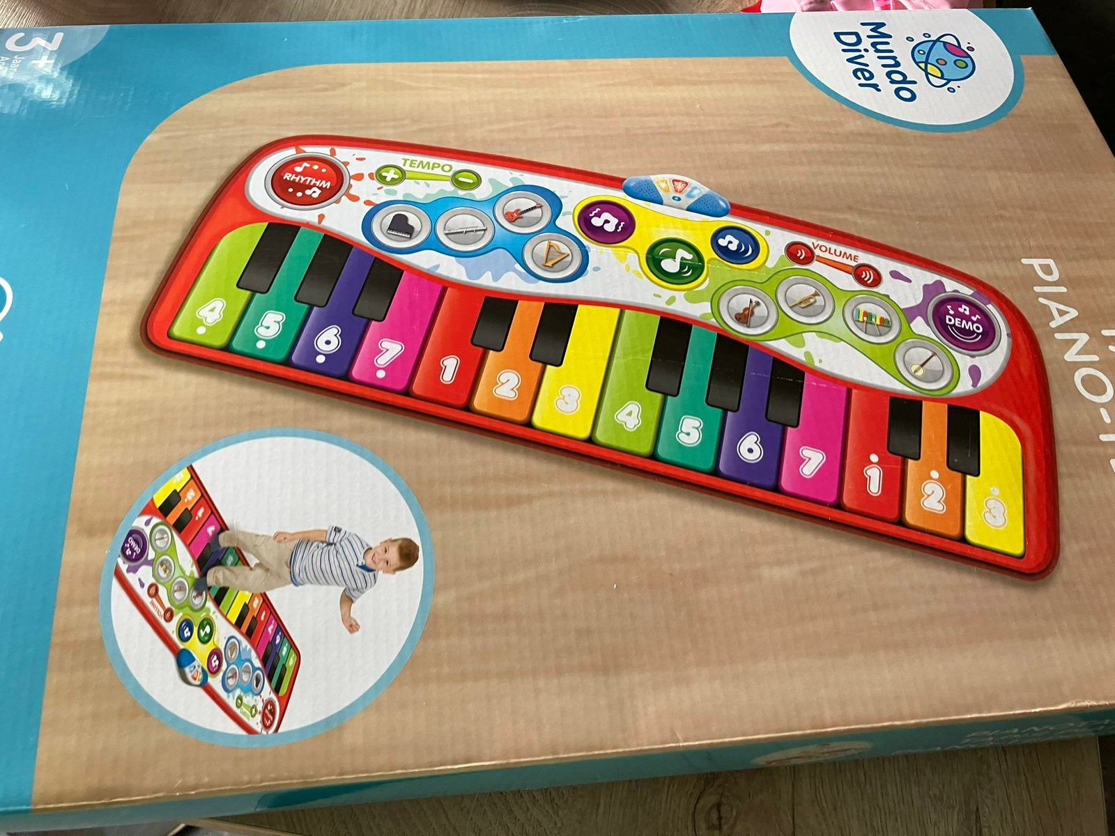 Tapis de jeu pour piano, Enlèvement ou Envoi, Comme neuf
