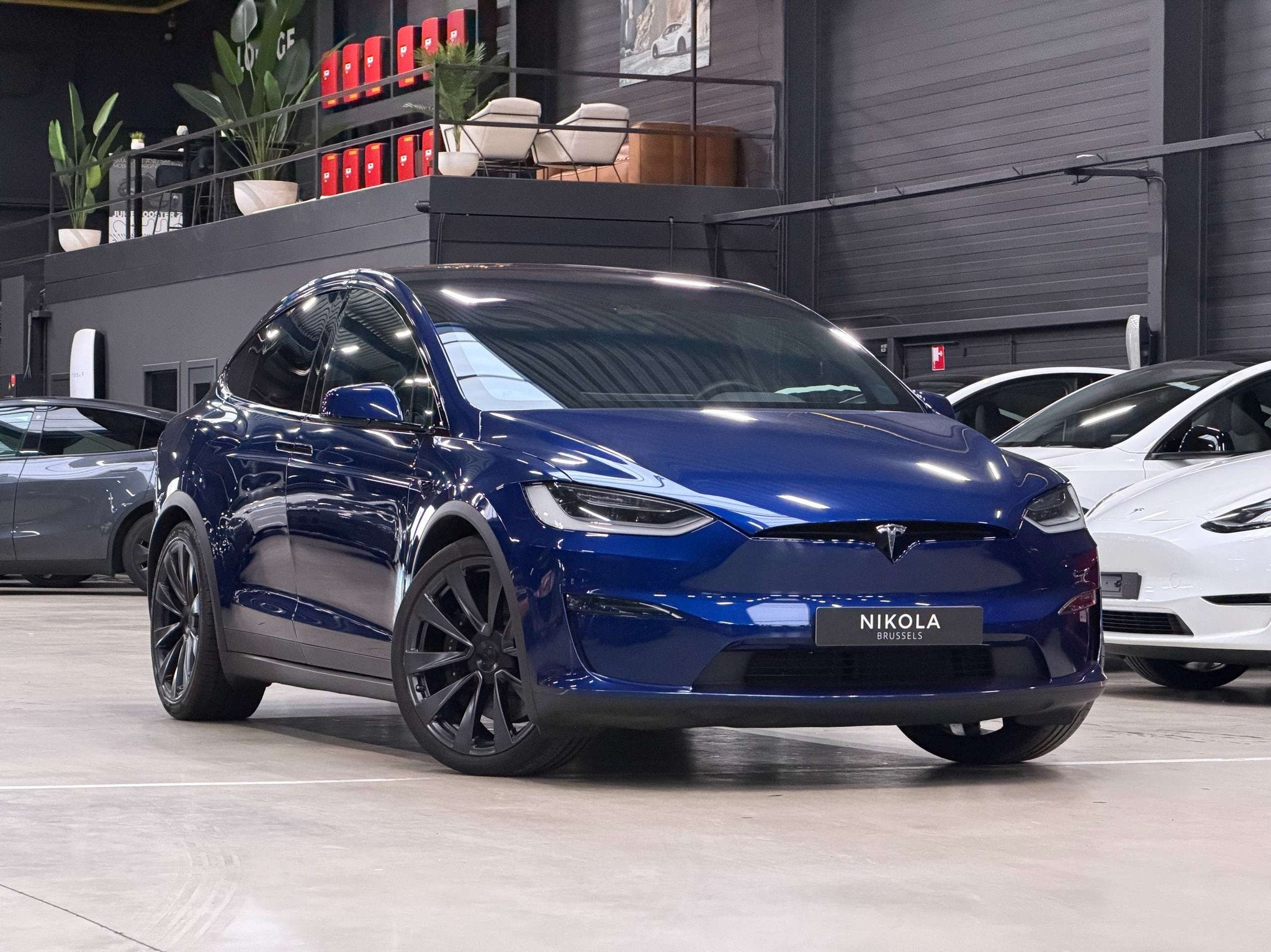 Tesla Model X LONG RANGE -ALL WHEEL DRIVE - ENHANCED AUTOPIL, Autos, Tesla, Cuir, Model X, Achat, Entreprise