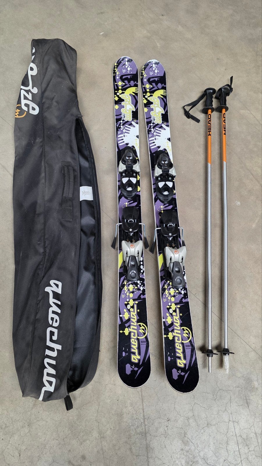 Wedze ski 125cm, Autres marques, Skis, Enlèvement, Utilisé