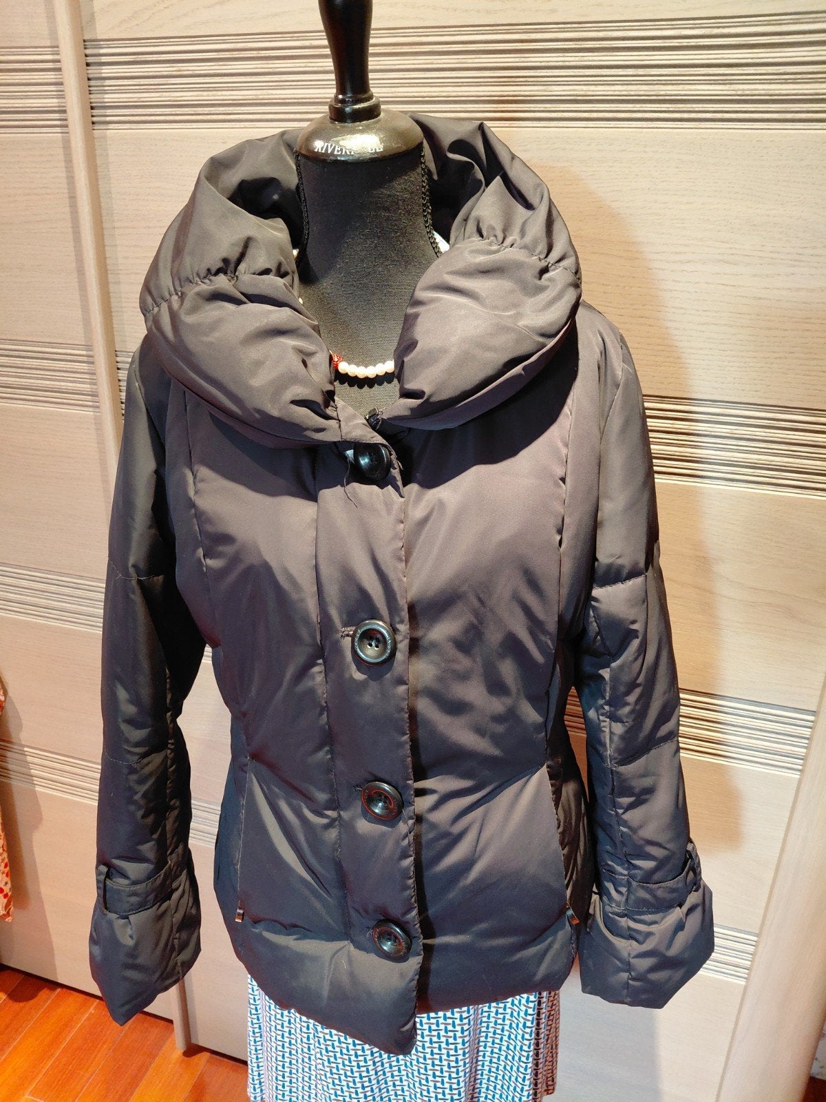 veste d'hiver noire de la marque Reset taille 42, Reset, Enlèvement ou Envoi, Taille 42/44 (L), Noir
