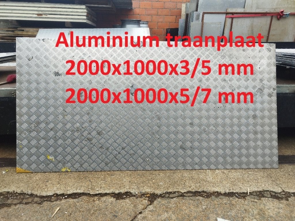 Plaque acier - aluminium - INOX - Zinc - cuivre - inoxydable, Bricolage & Construction, Aluminium, Comme neuf, Enlèvement, Staalplaat - ijzer - traanplaat - aluminium - INOX - RVS - rood koper - zink