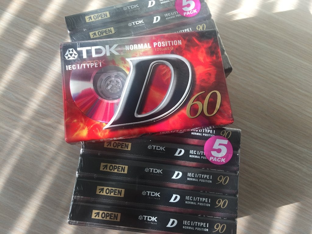 TDK D 60/90 cassette (nieuw), TV, Hi-fi & Vidéo, Decks cassettes, Enlèvement, Simple